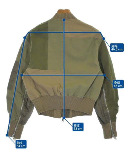 3.1 Phillip Lim（スリーワンフィリップリム）ブルゾン カーキ サイズ:0(XS位) レディース/2200692552018