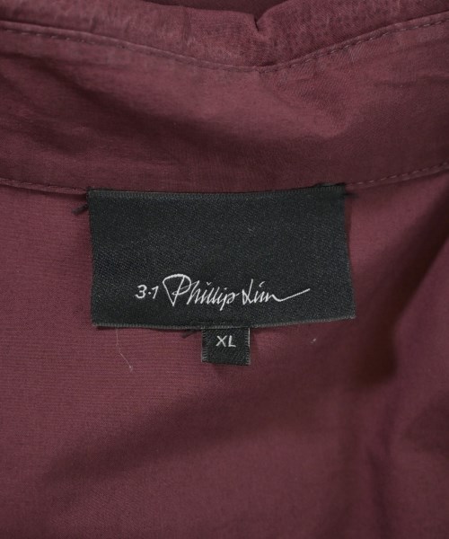 3.1 Phillip Lim（スリーワンフィリップリム）カジュアルシャツ 赤 サイズ:XL メンズ/2200688047139