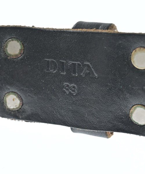 DITA（ディータ）ベルト 黒 サイズ:33 メンズ/2200683292015