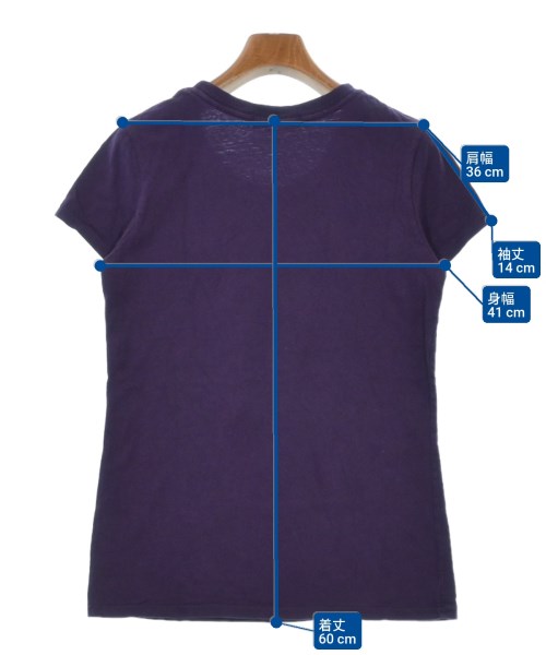 UNDER COVER（アンダーカバー）Tシャツ・カットソー 紫 サイズ:1(S位) レディース/2200634867026