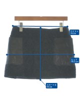 UNDER COVER（アンダーカバー）ミニスカート 黒 サイズ:2(M位) レディース/2200622348018