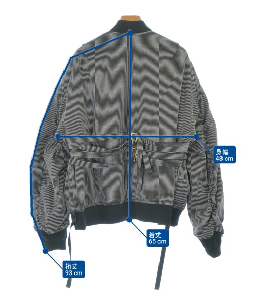 UNDER COVER（アンダーカバー）ブルゾン 黒 サイズ:2(M位) レディース/2200636093041