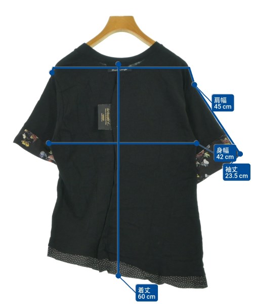 UNDER COVER（アンダーカバー）Tシャツ・カットソー 黒 サイズ:1(S位) レディース/2200639740065