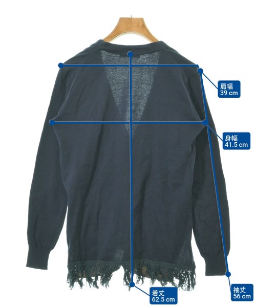 UNDER COVER（アンダーカバー）カーディガン 紺 サイズ:F レディース/2200642263070