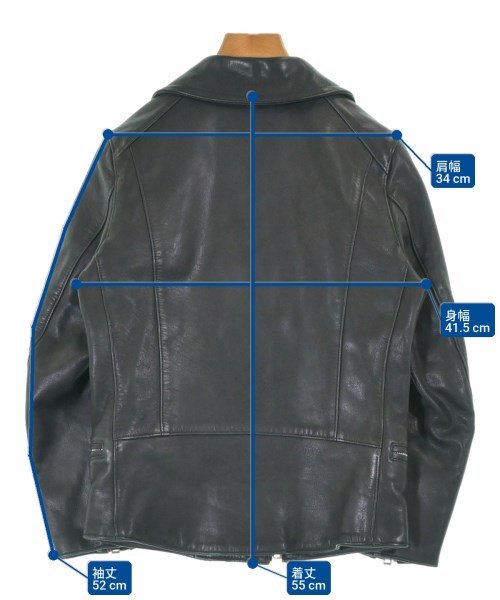 UNDER COVER（アンダーカバー）ライダース 黒 サイズ:1(S位) レディース/2200644074018