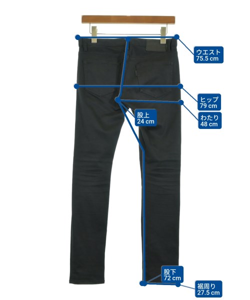 UNDER COVER（アンダーカバー）デニムパンツ 黒 サイズ:2(M位) レディース/2200622884035