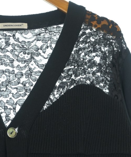 UNDER COVER（アンダーカバー）カーディガン 黒 サイズ:1(S位) レディース/2200622884110