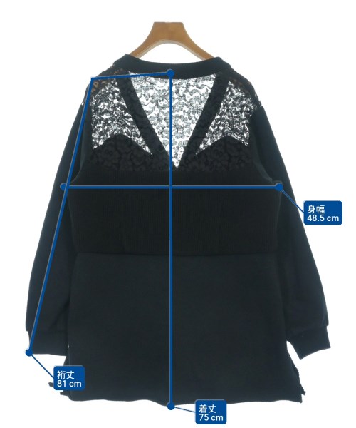 UNDER COVER（アンダーカバー）カーディガン 黒 サイズ:1(S位) レディース/2200622884110