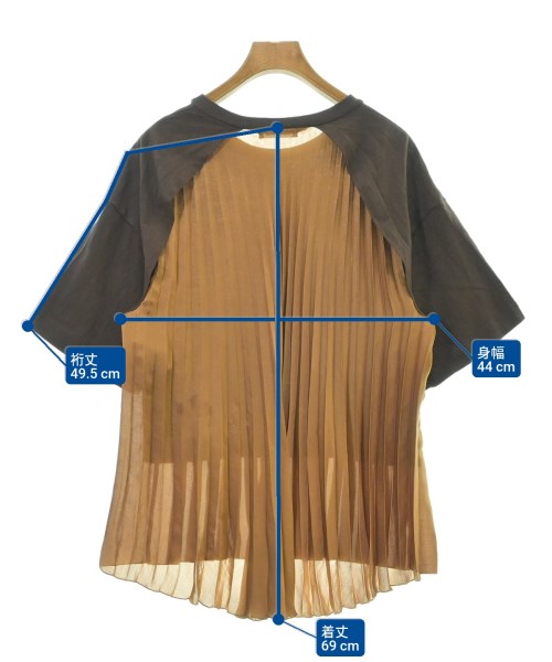 UNDER COVER（アンダーカバー）Tシャツ・カットソー 茶 サイズ:1(S位) レディース/2200622884189