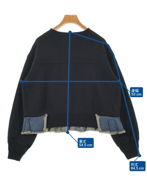 UNDER COVER（アンダーカバー）スウェット 黒 サイズ:2(M位) レディース/2200626830052