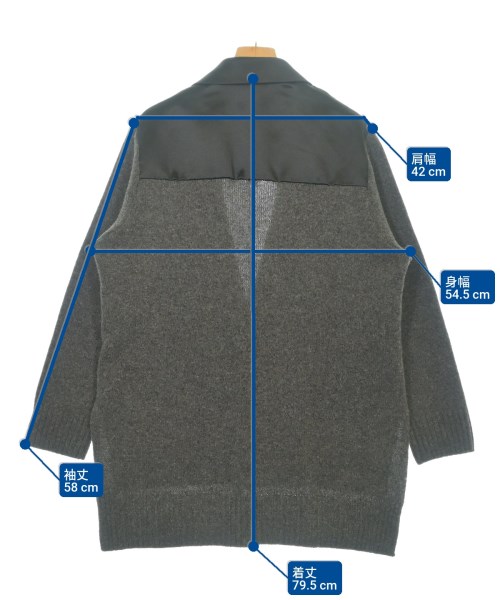 UNDER COVER（アンダーカバー）ジャケット グレー サイズ:1(S位) レディース/2200619089016