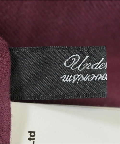 UNDER COVER（アンダーカバー）ライダース 黒 サイズ:1(S位) レディース/2200607663051