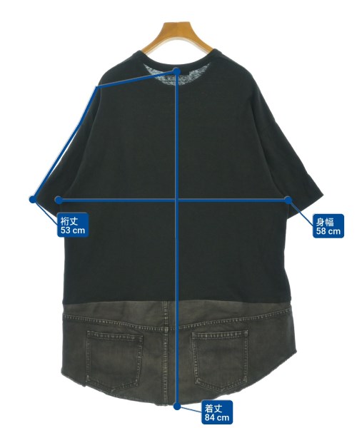 UNDER COVER（アンダーカバー）Tシャツ・カットソー 黒 サイズ:F レディース/2200614212136