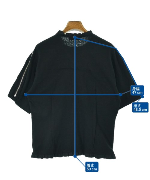 UNDER COVER（アンダーカバー）Tシャツ・カットソー 黒 サイズ:1(S位) レディース/2200619358037