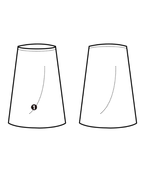 UNDER COVER（アンダーカバー）ロング・マキシ丈スカート 黒 サイズ:M レディース/2200670259113