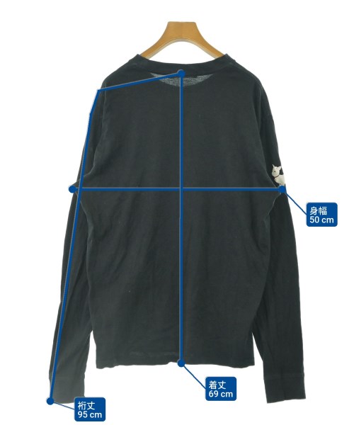 UNDER COVER（アンダーカバー）Tシャツ・カットソー 黒 サイズ:3(L位) レディース/2200672153099