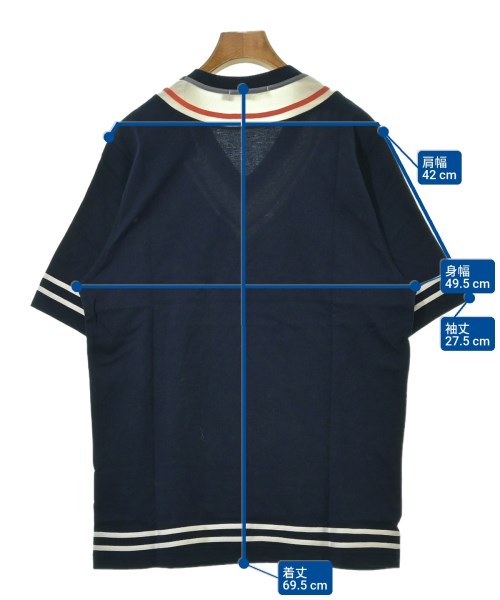 UNDER COVER（アンダーカバー）Tシャツ・カットソー 紺 サイズ:3(L位) レディース/2200695937232