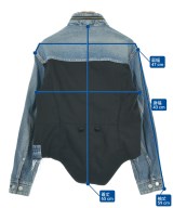 UNDER COVER（アンダーカバー）デニムジャケット 青 サイズ:1(S位) レディース/2200659451026