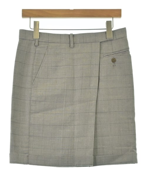 UNDER COVER(アンダーカバー)ひざ丈スカート グレー サイズ:2(M位)/2200657648077