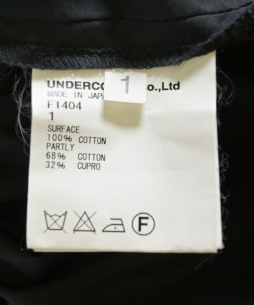 UNDER COVER（アンダーカバー）カジュアルシャツ 黒 サイズ:1(S位) レディース/2200710543011