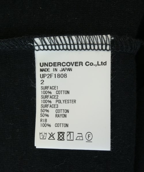 UNDER COVER（アンダーカバー）Tシャツ・カットソー 黒 サイズ:2(M位) レディース/2200718017057