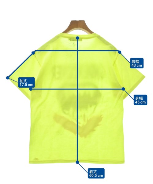 UNDER COVER（アンダーカバー）Tシャツ・カットソー 黄 サイズ:XS レディース/2200644676120