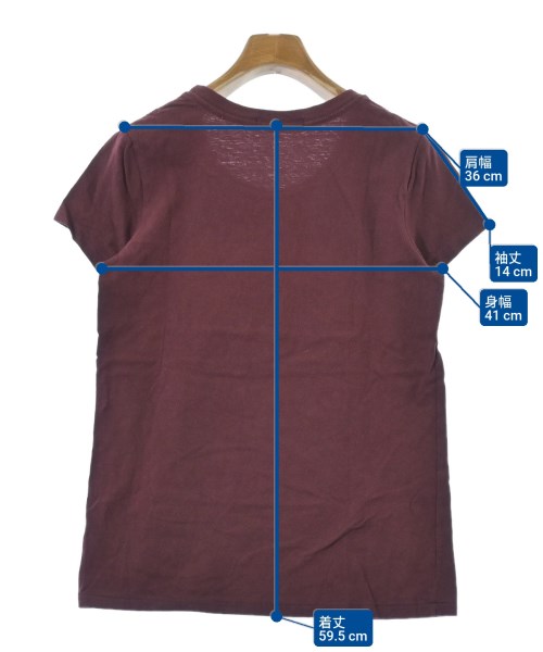 UNDER COVER（アンダーカバー）Tシャツ・カットソー 赤 サイズ:1(S位) レディース/2200647478011