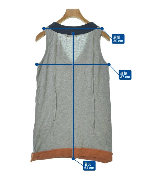 UNDER COVER（アンダーカバー）Tシャツ・カットソー グレー サイズ:1(S位) レディース/2200643430181