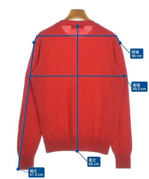 UNDER COVER（アンダーカバー）ニット・セーター 赤 サイズ:2(M位) レディース/2200644851176