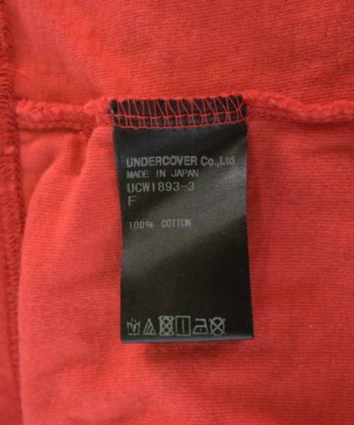 UNDER COVER（アンダーカバー）Tシャツ・カットソー 赤 サイズ:F レディース/2200706688061