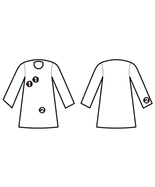 UNDER COVER（アンダーカバー）ワンピース 紫 サイズ:1(S位) レディース/2200665308215