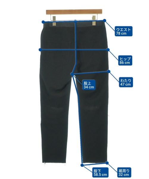 UNDER COVER（アンダーカバー）スラックス 黒 サイズ:3(L位) レディース/2200668297028