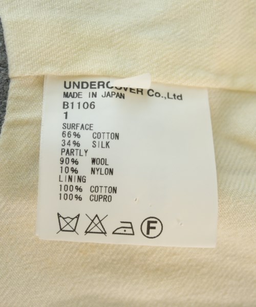 UNDER COVER（アンダーカバー）カジュアルジャケット グレー サイズ:1(S位) レディース/2200732389017