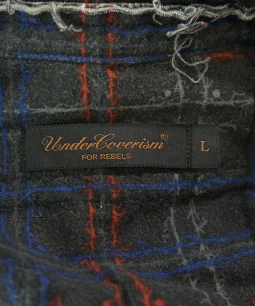 UNDERCOVERISM（アンダーカバイズム）カジュアルシャツ グレー サイズ:L メンズ/2200681033061