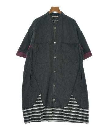 UNDER COVER（アンダーカバー）シャツワンピース 黒 サイズ:2(M位