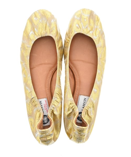 LANVIN（ランバン）バレエシューズ/オペラシューズ ゴールド サイズ:EU39 1/2(26cm位) レディース/2200636034068