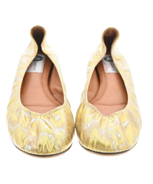 LANVIN（ランバン）バレエシューズ/オペラシューズ ゴールド サイズ:EU39 1/2(26cm位) レディース/2200636034068