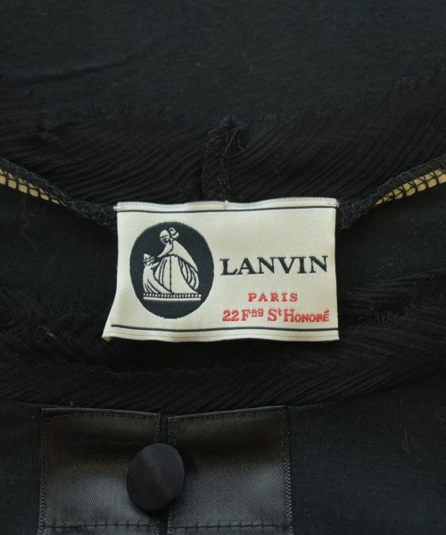 LANVIN（ランバン）ワンピース 黒 サイズ:S レディース/2200527044091