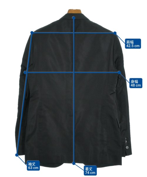 LANVIN（ランバン）テーラードジャケット 黒 サイズ:46(M位) メンズ/2200567529084