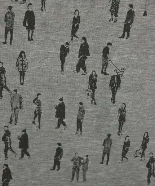 LANVIN（ランバン）Tシャツ・カットソー グレー サイズ:S メンズ/2200594329275