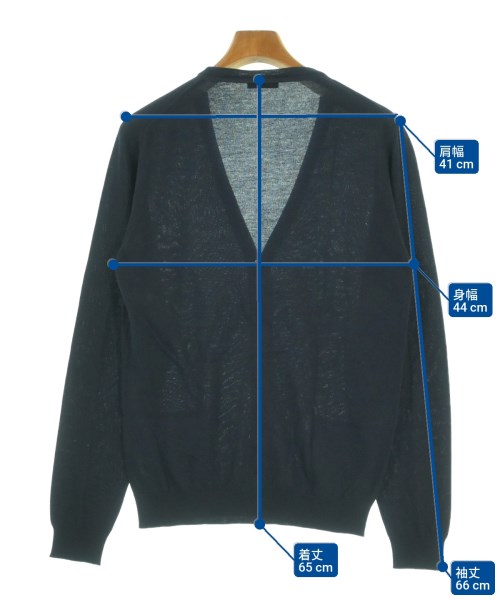 LANVIN（ランバン）カーディガン 紺 サイズ:XS メンズ/2200594329442