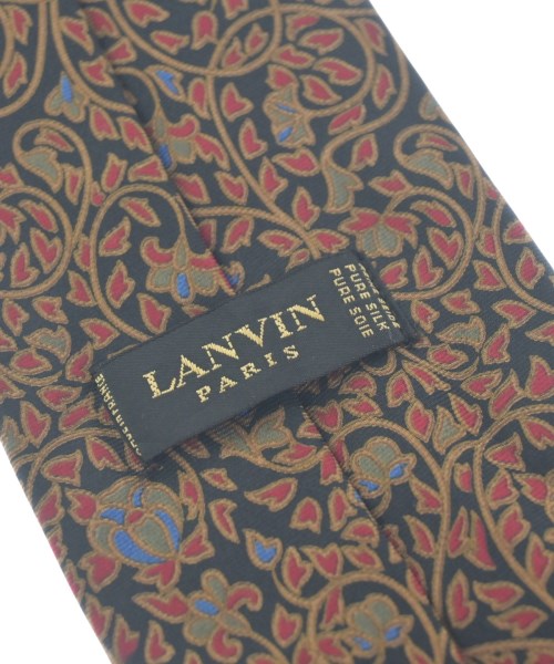 LANVIN（ランバン）ネクタイ 赤 サイズ:- メンズ/2200638875027