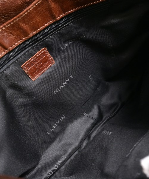 LANVIN（ランバン）ハンドバッグ 茶 サイズ:- レディース/2200625729036
