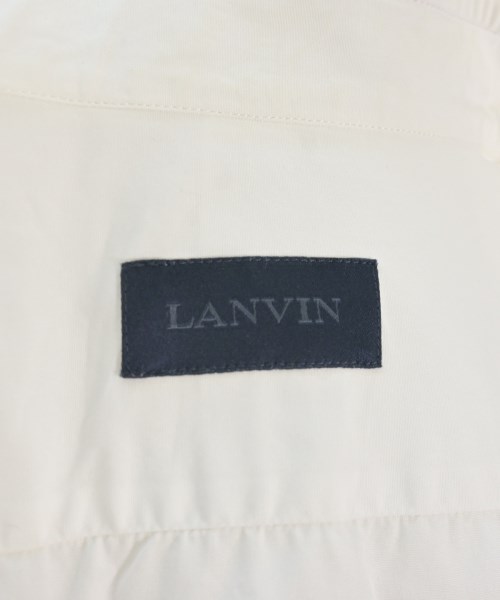 LANVIN（ランバン）ドレスシャツ 白 サイズ:41(XL位) メンズ/2200640684266