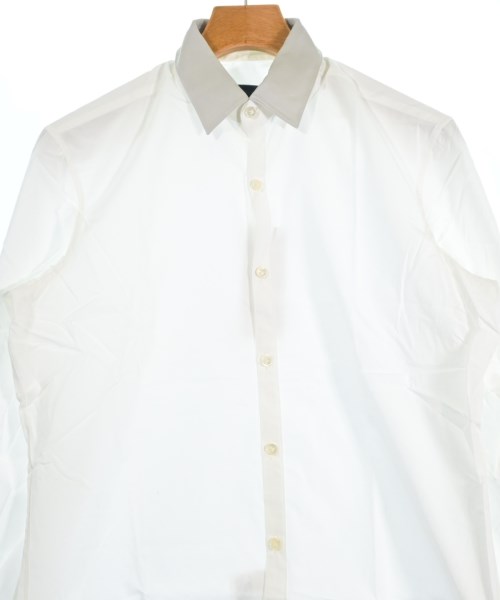 LANVIN（ランバン）ドレスシャツ 白 サイズ:37(XS位) メンズ/2200641800146