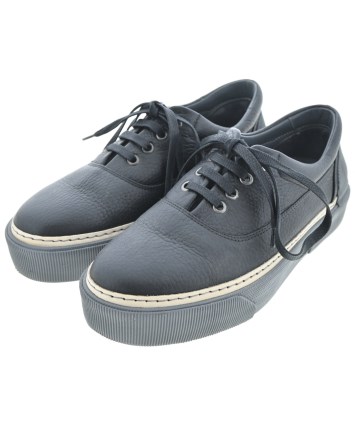 LANVIN（ランバン）スニーカー 黒 サイズ:UK6(24.5cm位) メンズ
