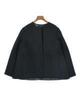 LANVIN（ランバン）ノーカラージャケット 黒 サイズ:34(XXS位) レディース/2200625163267