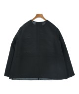 LANVIN（ランバン）ノーカラージャケット 黒 サイズ:34(XXS位) レディース/2200625163267