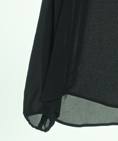 LANVIN（ランバン）ブラウス 黒 サイズ:34(XXS位) レディース/2200625163632