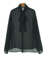 LANVIN（ランバン）ブラウス 黒 サイズ:34(XXS位) レディース/2200625163632